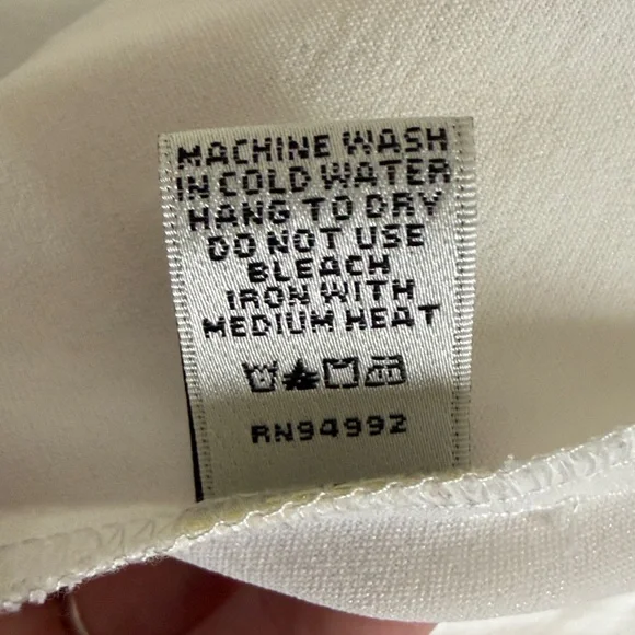 Nieman Marcus White Sleeveless Dress, size M - Picture 6 of 8